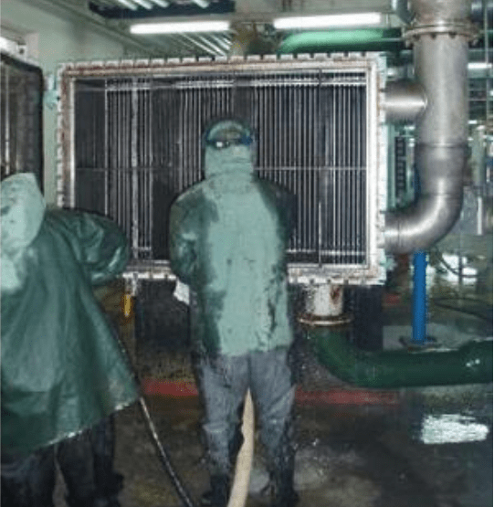 Wide Gap Welded Plate Heat Exchanger detail